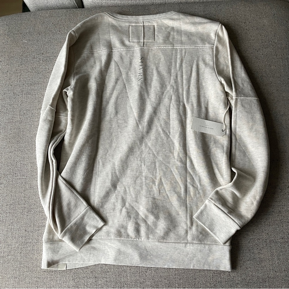 SOVRN Mens Pullover Skateboard Apparel Terry Logo Modern - Picture 2 of 4